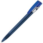 KIKI FROST SILVER, ручка шариковая, бордо/серебристый, пластик Синий