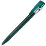 KIKI FROST SILVER, ручка шариковая, бордо/серебристый, пластик Зеленый
