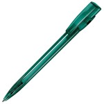 KIKI LX, ручка шариковая, прозрачный зелёный, пластик