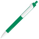 FORTE, ручка шариковая, белый, пластик Зеленый