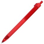 FORTE SOFT, ручка шариковая, желтый, пластик, покрытие soft Красный