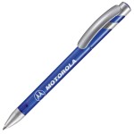 MANDI SAT, ручка шариковая, зеленый/серебристый, пластик Синий