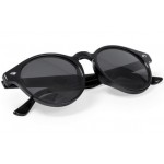 Солнцезащитные очки NIXTU, черный, пластик Черный