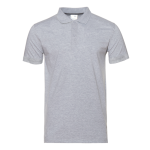 Рубашка поло унисекс STAN хлопок/эластан 200, 05, Серый меланж (50) (50/L)