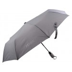 Зонт складной серый