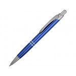 Ручка металлическая шариковая «Кварц» синий/серебристый