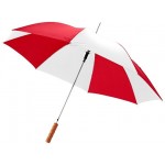 Зонт-трость «Lisa» красный/белый