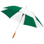 Зонт-трость «Lisa» зеленый/белый