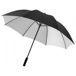 Зонт-трость «Yfke» черный/серебристый