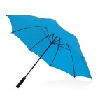 Зонт-трость «Yfke» голубой/черный