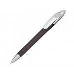 Ручка пластиковая шариковая «Кейдж» черный/серебристый