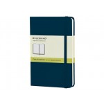 Записная книжка А6 (Pocket) Classic (нелинованный) голубой сапфир