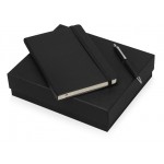 Подарочный набор Moleskine Hemingway с блокнотом А5 и ручкой черный