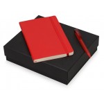 Подарочный набор Moleskine Amelie с блокнотом А5 Soft и ручкой красный