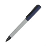BRO, ручка шариковая, белый, металл, пластик Темно-синий