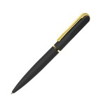 FARO, ручка шариковая, бордовый/золотистый, металл, пластик, софт-покрытие Черный