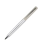 CLIPPER, ручка шариковая, бежевый/хром, металл, покрытие soft touch Бежевый