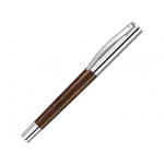 Ручка-роллер «Titan Wood R» коричневый/серебристый