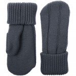 Варежки Knit Beat, серые (графит), размер L/XL