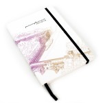 Блокнот линованный Pininfarina ITALIAN BEAUTY FIRENZE из каменной бумаги, А5 фиолетовый; белый
