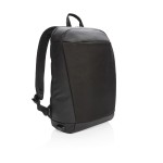 Антикражный рюкзак Madrid с разъемом USB и защитой RFID черный; черный