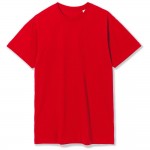 Футболка унисекс T-Bolka 180, красная, размер 3XL