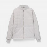 Куртка унисекс Warmbridge, светло-серая, размер XXL