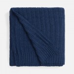 Плед Termoment, синий меланж