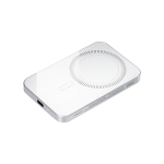 Внешний аккумулятор Artex PD 5000mAh с функцией беспроводной зарядки 15W, серебряный