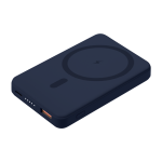 Внешний аккумулятор Largo PD 5000mAh с функцией беспроводной зарядки 15W, синий