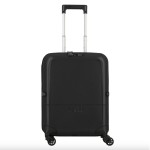 Чемодан складной Rollink FLEX LIGHT 55x40x20 см, 4 колеса, черный черный; 