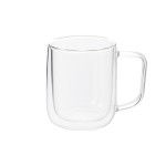 Кружка стеклянная с двойными стенками Viora