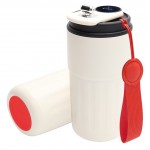 Термокружка Ashly To Go, белая/красная