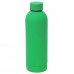 Термобутылка Perfecto софт-тач, зеленый