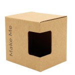 Коробка для кружки Make me, бежевая