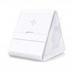 Колонка Dorn с беспроводной зарядкой, белый