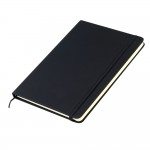 Блокнот A5 Monte в твёрдом переплёте, черный