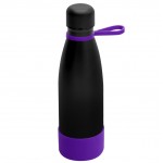 Термобутылка герметичная вакуумная Olivia To Go, чёрный/фиолетовый