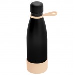 Термобутылка герметичная вакуумная Olivia To Go, чёрный/бежевый