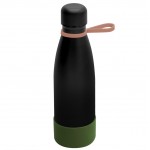 Термобутылка герметичная вакуумная Olivia To Go, чёрный/мокко/хаки
