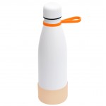 Термобутылка герметичная вакуумная Olivia To Go, белый/оранжевый/бежевый