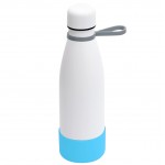 Термобутылка герметичная вакуумная Olivia To Go, белый/серый/бирюзовый