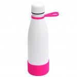 Термобутылка герметичная вакуумная Olivia To Go, белый/розовый
