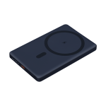 Внешний аккумулятор Atlantis PD 5000mAh с функцией беспроводной зарядки 15W, синий