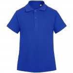 Рубашка поло детская Virma Kids, ярко-синяя, 12 лет