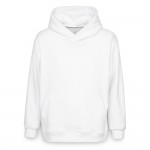 Худи флисовое унисекс Manakin, белое, размер M/L