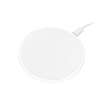 Беспроводное зарядное устройство с подсветкой 15W Auris, белое