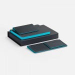 Набор Multimo Maxi, черный с бирюзовым