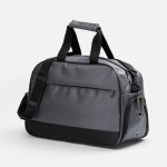 Спортивная сумка Atlantes, светло-серая с черным