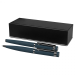 Набор ручек Attashe Solution, синий (ручка шариковая, роллер) в подарочной коробке Emotion